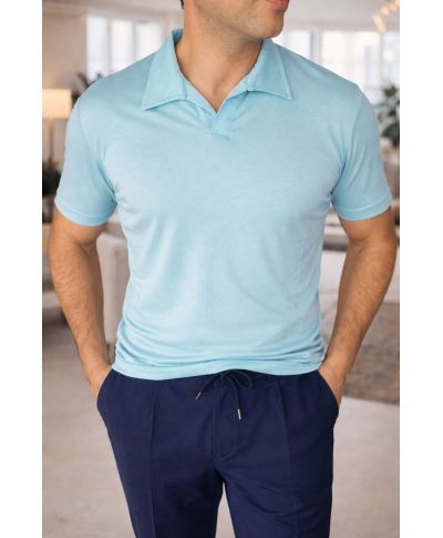 Polo uomo in tencel - Paul Miranda - Abbigliamento uomo online - Gogolfun.it