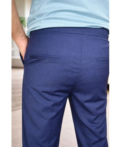 Pantaloni con coulisse blu - Paul Miranda - Pantalaccio uomo - Gogolfun.it