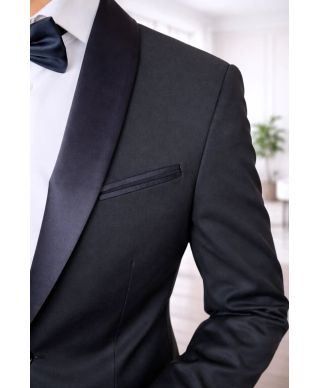 Smoking blu mixabile - Aurelio - Cerimonia taglie comode - Gogolfun.it