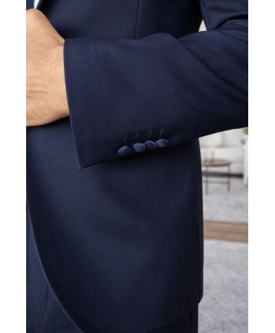 Smoking blu mixabile - Aurelio - Cerimonia taglie comode - Gogolfun.it