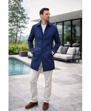 Trench uomo blu - Paul Miranda