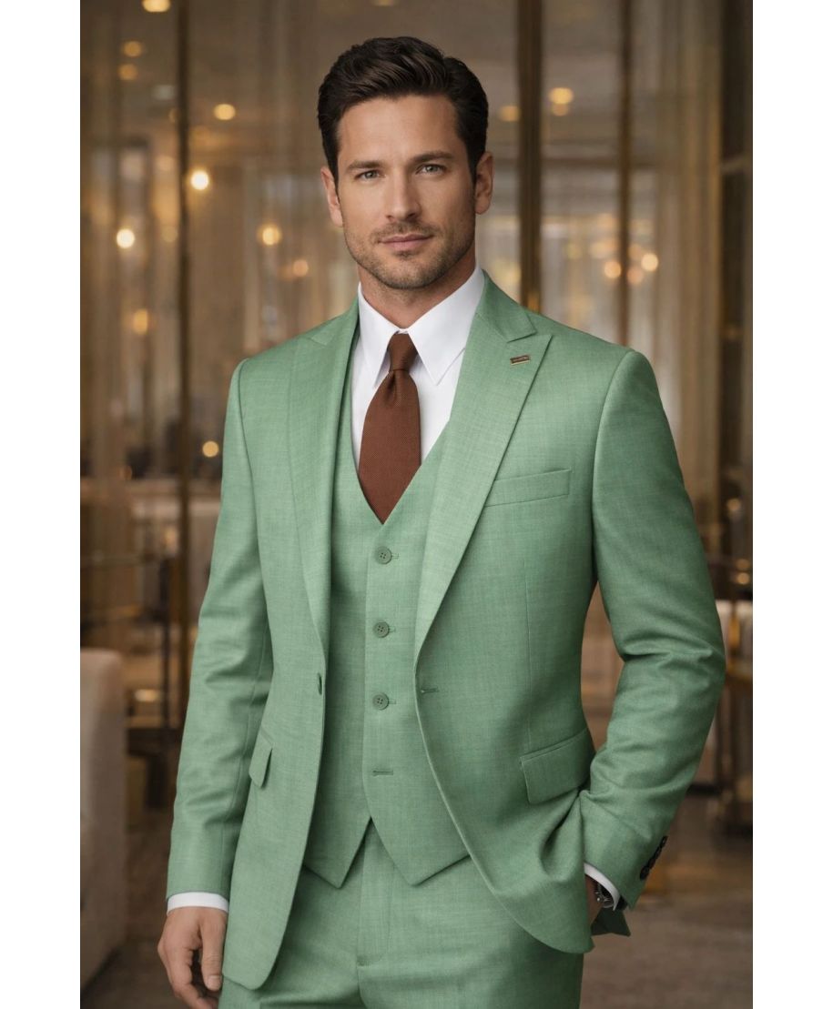 Abito uomo verde tiffany - Finlandia - Abiti eleganti da uomo - Gogolfun.it