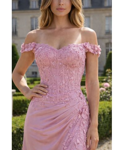 Abito da cerimonia rosa - Queen - Abiti da cerimonia e diciottesimo compleanno - Gogolfun.it