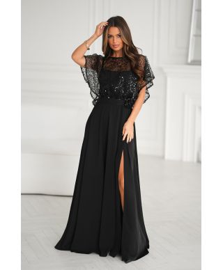 Vestito elegante nero - Eleonora