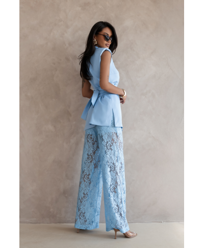 Completo elegante azzurro - Aura - Completi e tailleur donna - Gogolfun.it