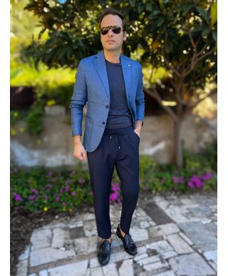 Giacca blu sportiva, Tolosa - Paul Miranda - Abbigliamento uomo online - Gogolfun.it