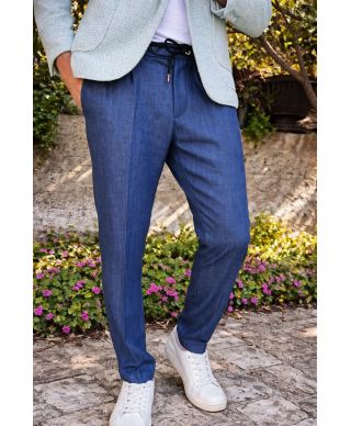 Pantaloni uomo in denim leggero - Paul Miranda - Abbigliamento uomo online - Gogolfun.it