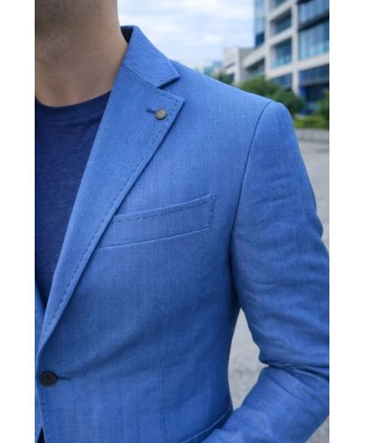 Giacca blu sportiva, Tolosa - Paul Miranda - Abbigliamento uomo online - Gogolfun.it