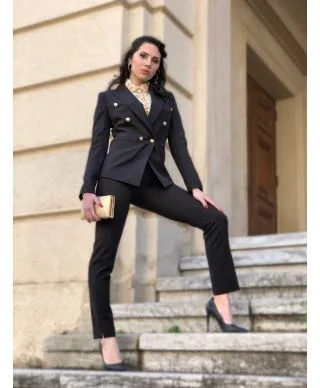 Tailleur, nero - Giovanile - Con pantaloni