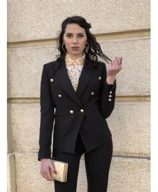 Tailleur, nero - Giovanile - Con pantaloni