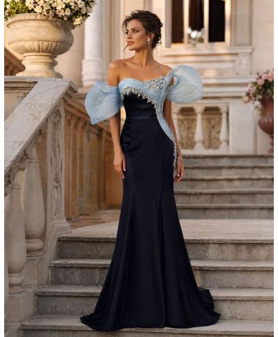 Abito da cerimonia nero - Delizia - Abiti da matrimonio online - Gogolfun.it