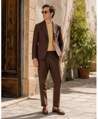 Abito uomo in misto lino - Poirot - Paul Miranda - Abiti estivi - Gogolfun.it