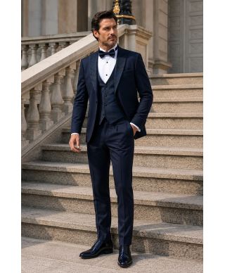 Abito uomo blu da sposo - Porvenza - Abiti e smoking sposo - Gogolfun.it