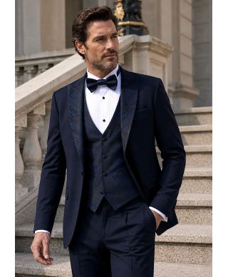 Abito uomo blu da sposo - Porvenza - Abiti e smoking sposo - Gogolfun.it