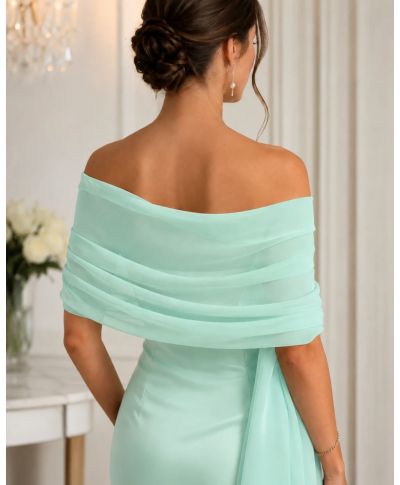 Stola verde tiffany - Cerimonia donna - Gogolfun.it