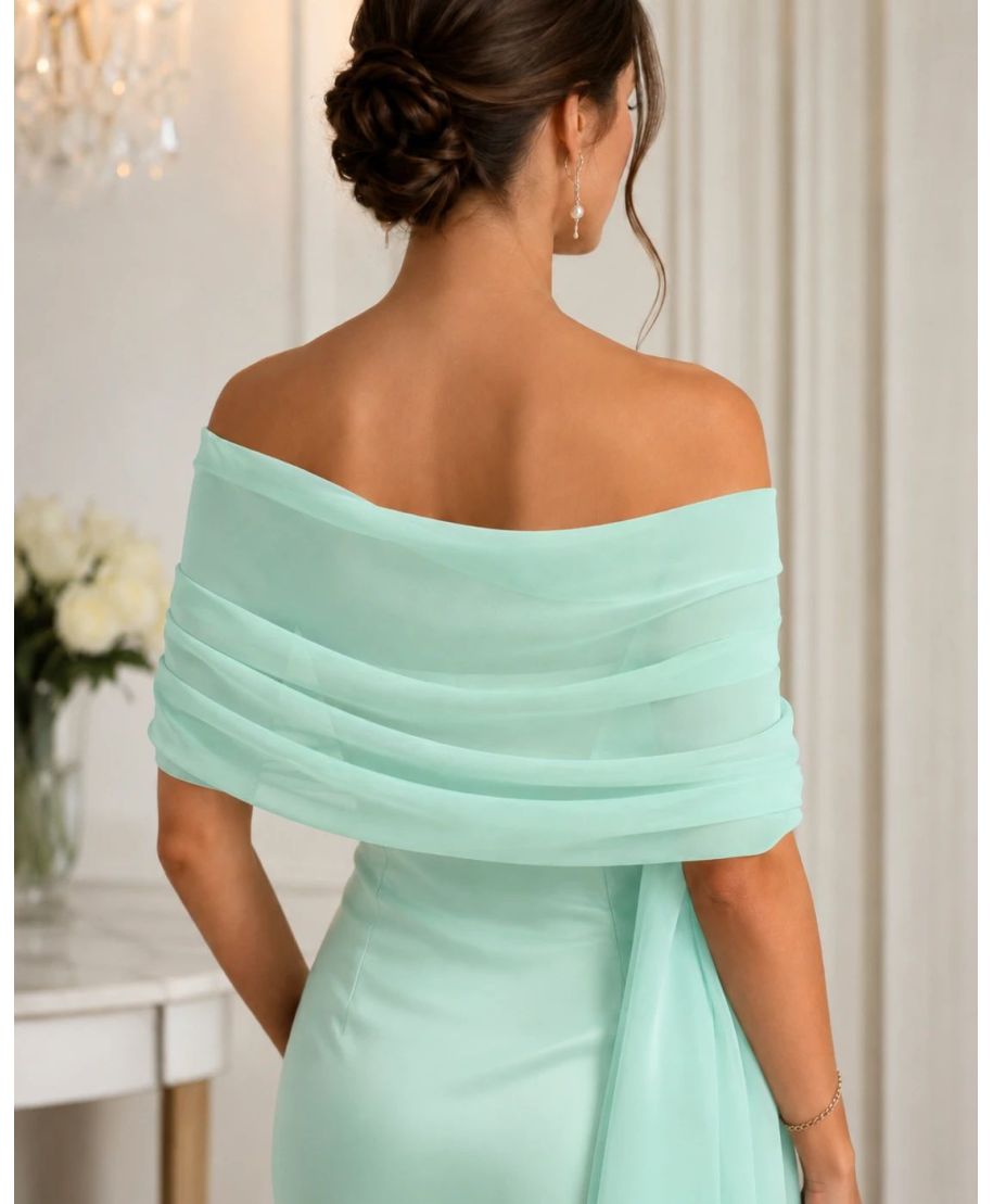 Stola verde tiffany - Cerimonia donna - Gogolfun.it