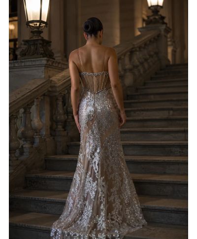 Vestito da diciottesimo con Swarovski - Divina - Abiti eleganti e sexy da diciottesimo - Gogolfun.it
