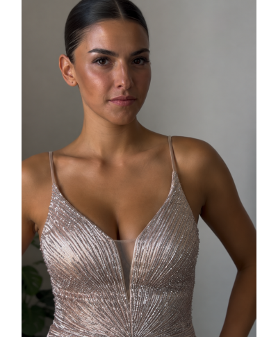 Vestito a sirena con spacco e schiena scoperta - Favola - Vestiti diciottesimo compleanno, matrimonio - Gogolfun.it