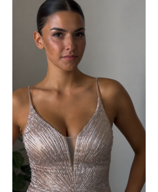 Vestito a sirena con spacco e schiena scoperta - Favola - Vestiti diciottesimo compleanno, matrimonio - Gogolfun.it