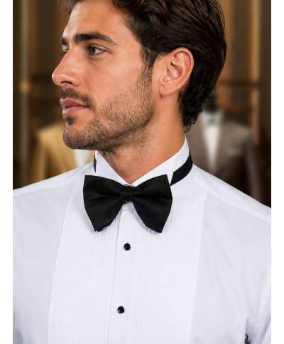 Camicia da smoking con pettorina plissè - Camicie da cerimonia particolari - Gogolfun.it