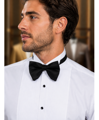 Camicia da smoking con pettorina plissè - Camicie da cerimonia particolari - Gogolfun.it