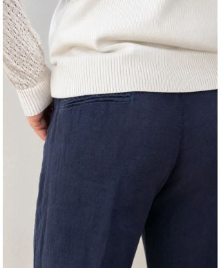 Pantalaccio bianco in lino Paul Miranda - Riviera