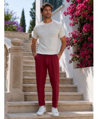 Pantalaccio in lino Paul Miranda - Pantaloni estivi online - Gogolfun.it