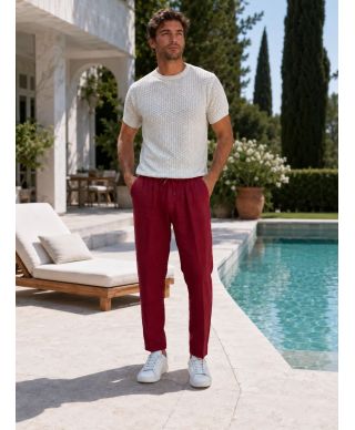 Pantalaccio in lino Paul Miranda - Pantaloni estivi online - Gogolfun.it
