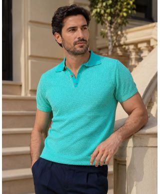 Polo uomo verde Paul Miranda - Abbigliamento uomo online - Gogolfun.it