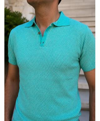 Polo uomo verde Paul Miranda - Abbigliamento uomo online - Gogolfun.it