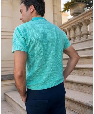 Polo uomo verde Paul Miranda - Abbigliamento uomo online - Gogolfun.it