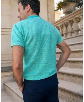 Polo uomo verde Paul Miranda - Abbigliamento uomo online - Gogolfun.it