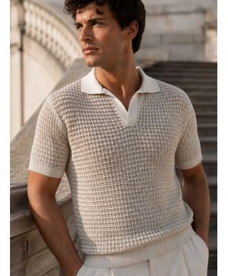 Polo uomo beige - Paul Miranda - Abbigliamento uomo estivo online - Gogolfun.it