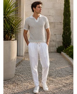 Polo uomo beige - Paul Miranda - Abbigliamento uomo estivo online - Gogolfun.it