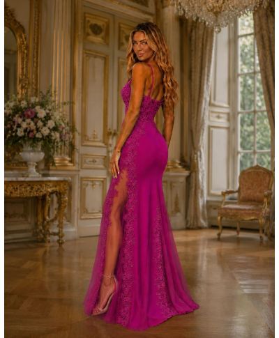 Abito da cerimonia a sirena - Boda - Abiti da cerimonia on line - Gogolfun.it