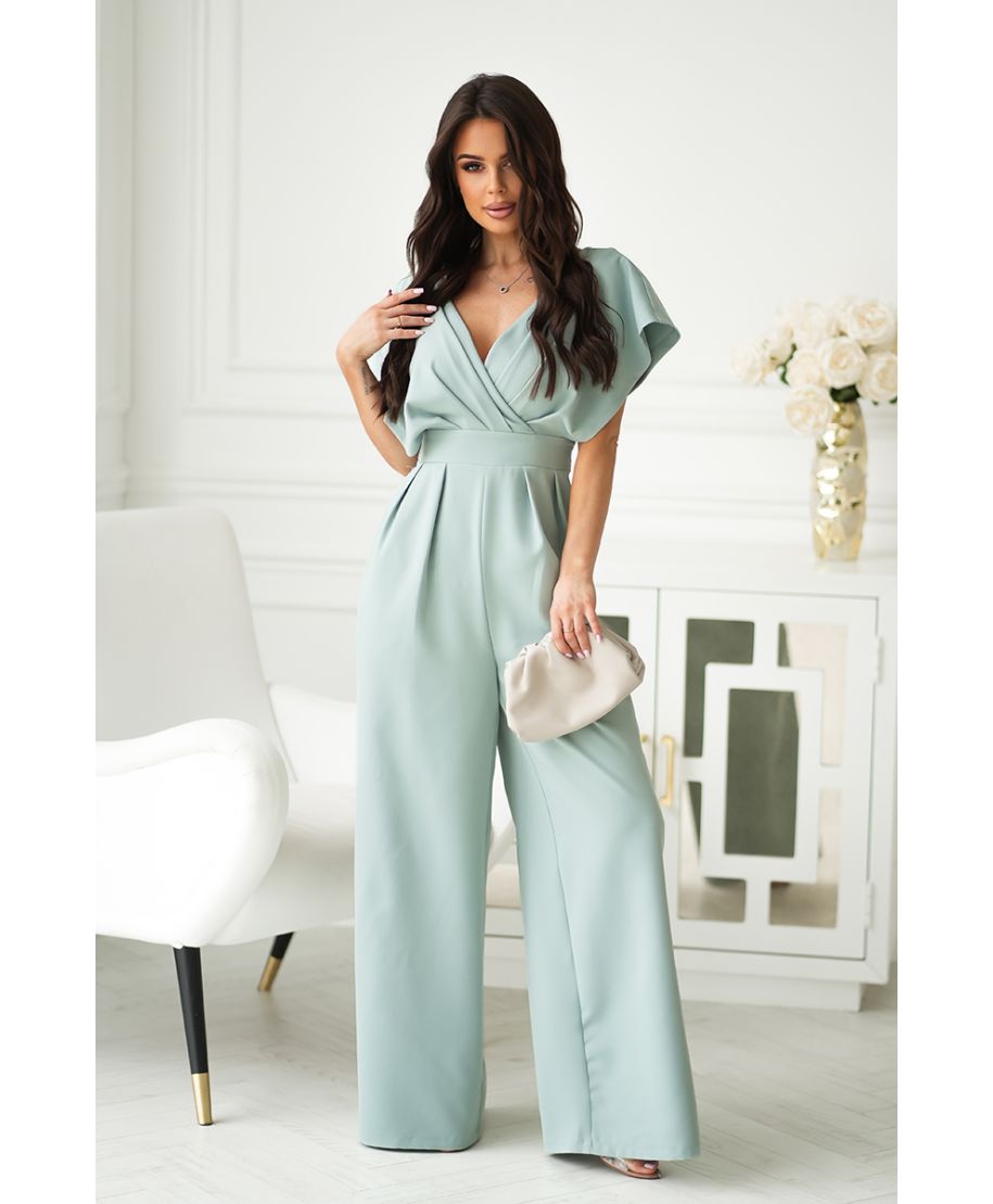 Tuta donna eleagante verde tiffany - Kil