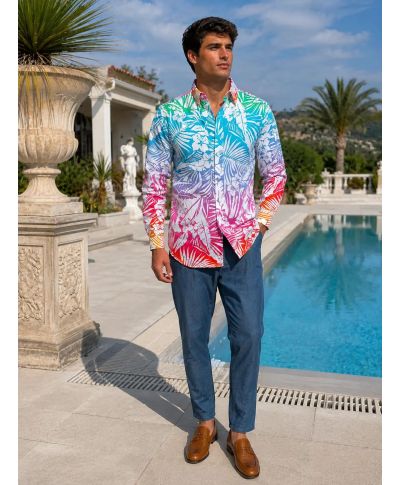 Camicia estiva fantasia hawaiana - Bang - Camicie uomo online - Gogolfun.it