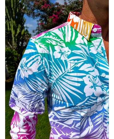 Camicia estiva fantasia hawaiana - Bang - Camicie uomo online - Gogolfun.it