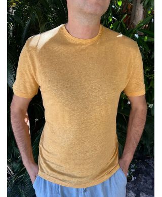 Maglietta uomo in 100% lino - Paul Miranda