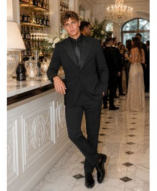 Smoking uomo con strass e rever lancia - Lucca - Abiti uomo da diciottesimo, matrimonio - Gogolfun.it