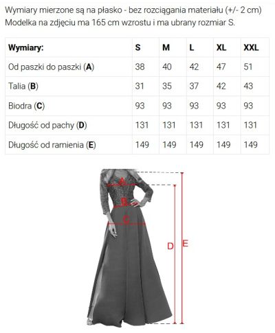  640-6 LORETTA wyjątkowa długa sukienka z tiulowymi rękawami i dekoltem - zielona 