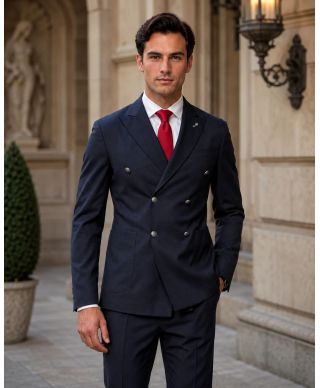 Giacca doppio petto, blu - PAUL MIRANDA - Abbigliamento uomo online - Gogolfun.it