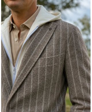 Giacca uomo beige, Gun - PAUL MIRANDA