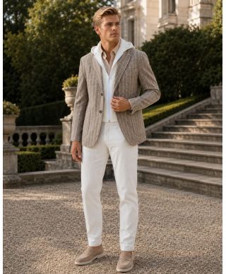 Giacca uomo beige, Gun - PAUL MIRANDA
