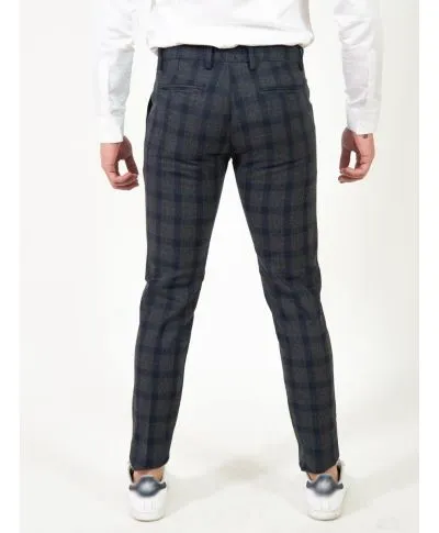 Pantaloni uomo - Key Jey - Quadri