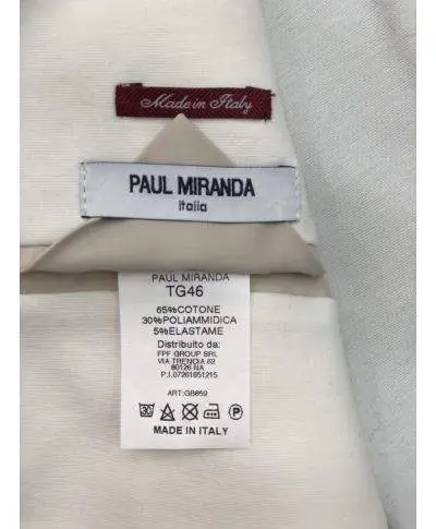 Giacca bianca uomo - In felpa - Paul Miranda