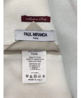 Giacca bianca uomo - In felpa - Paul Miranda