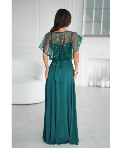 Vestito elegante verde - Eleonora