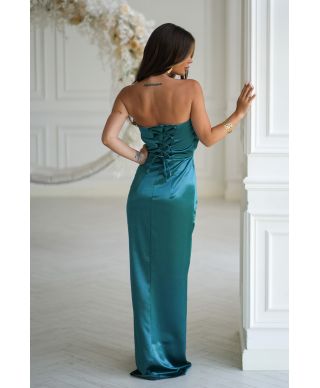 Vestito elegante a sirena con corpetto particolare - Rose
