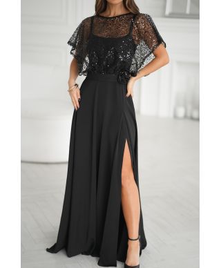 Vestito elegante nero - Eleonora